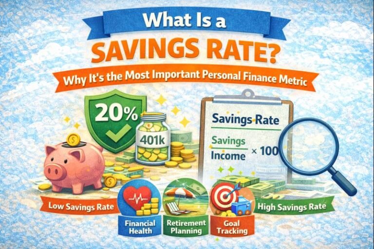 What Is a Savings Rate? Why It’s the Most Important Personal Finance Metric?
