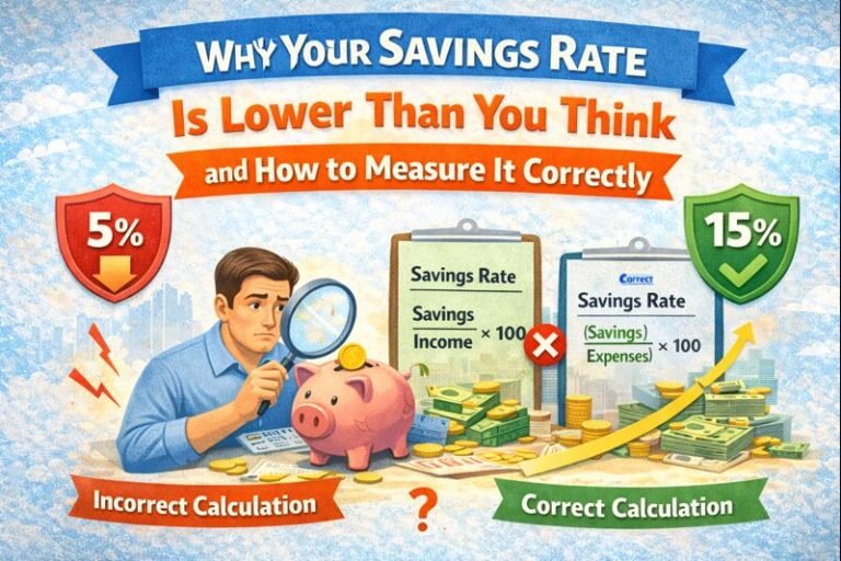 Why Your Savings Rate Is Lower Than You Think and How to Measure It Correctly?